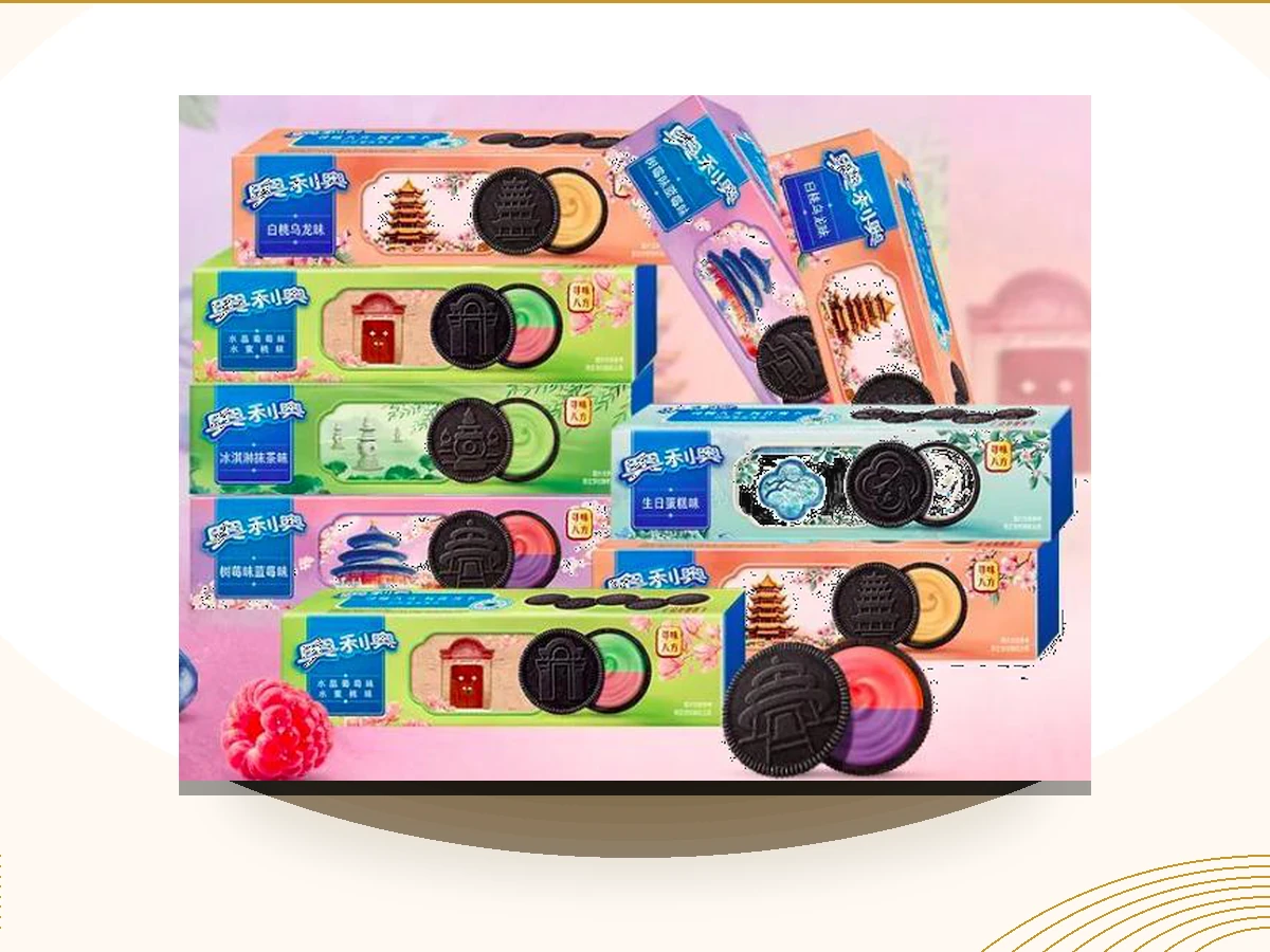 Oreo China Flavor Sandwich Cookies